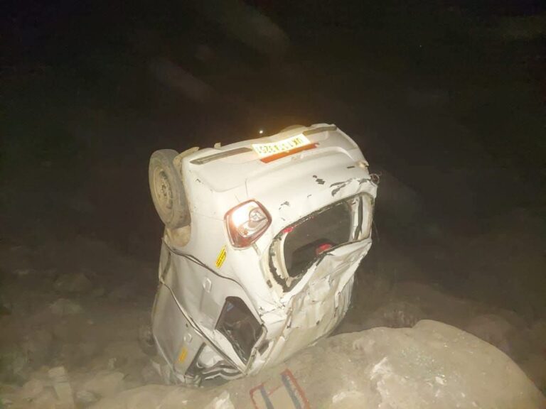 चमोली में दर्दनाक हादसा: नंदानगर घाट-जाखणी मार्ग पर टैक्सी खाई में गिरी, चालक की मौत