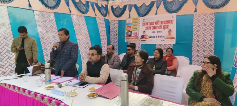 गरुड़: राजकीय इंटर कॉलेज कौलाग में लगा “जन-जन की सरकार, जन-जन के द्वार” शिविर, 26 जनसमस्याएं दर्ज, कई का मौके पर समाधान