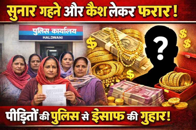 ग्राहकों के लाखों के गहने और नकदी लेकर सुनार फरार, पीड़ित पहुंचे पुलिस के द्वार…