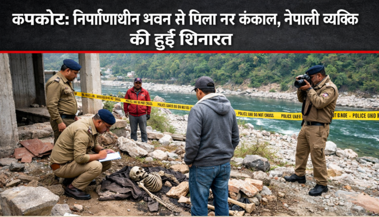 कपकोट में सनसनी: सरयू नदी किनारे निर्माणाधीन भवन से मिला नर कंकाल, नेपाली मूल के व्यक्ति की पहचान