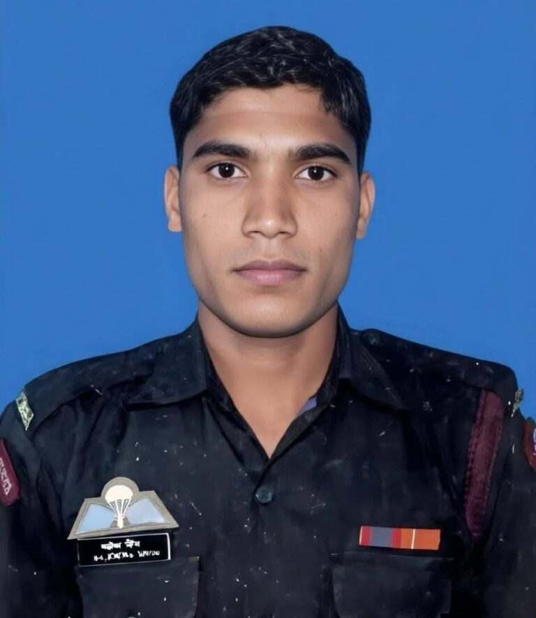 अमर शहीद हवलदार गजेंद्र सिंह गढ़िया को मरणोपरांत ‘कीर्ति चक्र’ से सम्मान