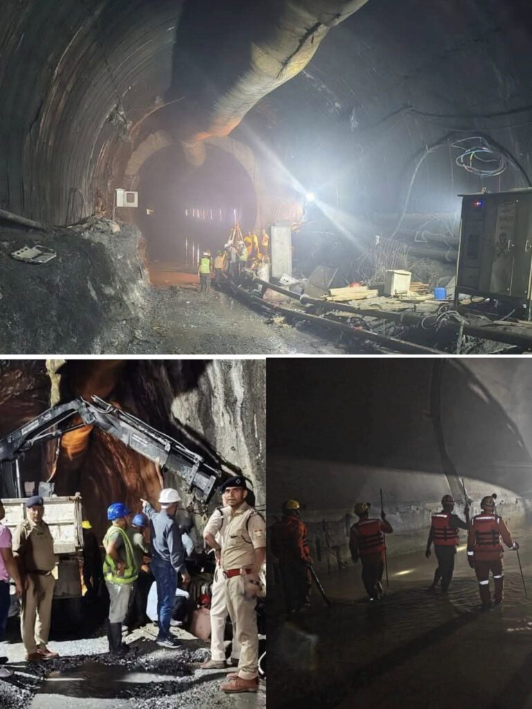 टीएचडीसी टनल हादसा: रेस्क्यू ऑपरेशन तेज, दो श्रमिकों की तलाश जारी