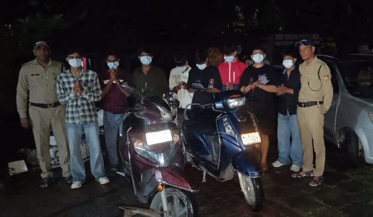 वायरल वीडियो का असर… डंडे लहराकर दहशत फैलाने वाले 15 युवक पुलिस की जद में!