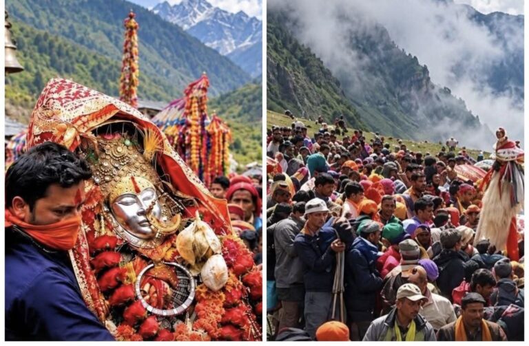 12 साल बाद फिर गूंजा मां नंदा का जयकारा… शुरू हुई विश्व प्रसिद्ध नंदा राजजात यात्रा
