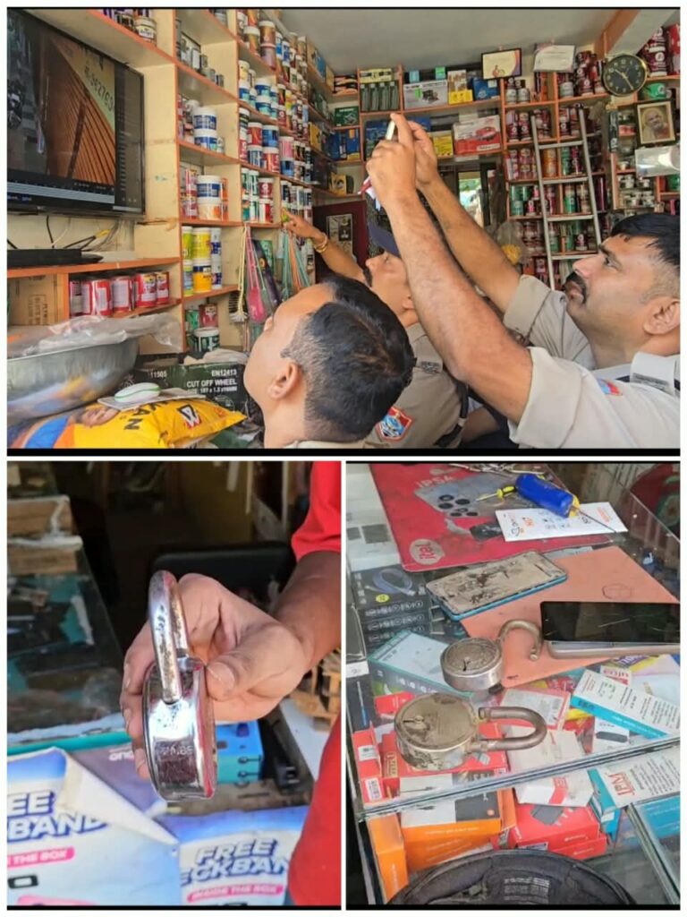 बागेश्वर में चोरों का तांडव, एक ही रात में कई दुकानों के ताले टूटे